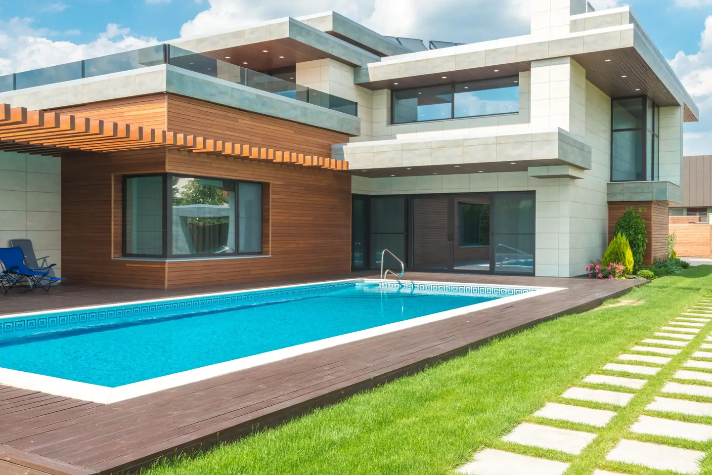 Swimming pool built in Hadley, NSW
